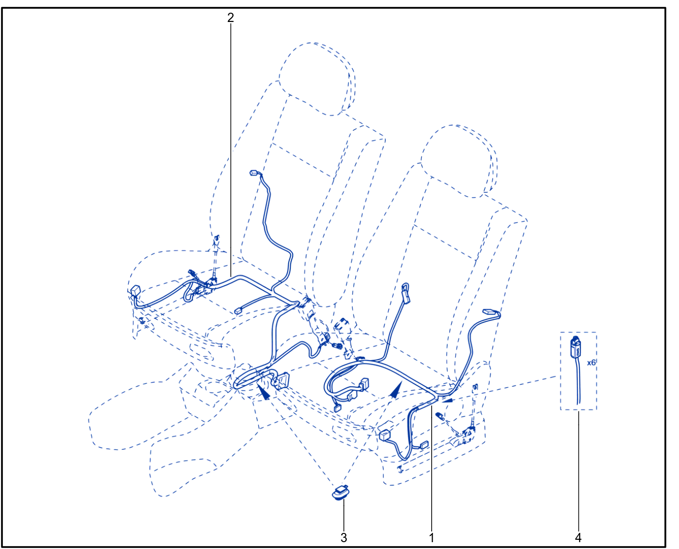 Front Seat Belt - 01027861