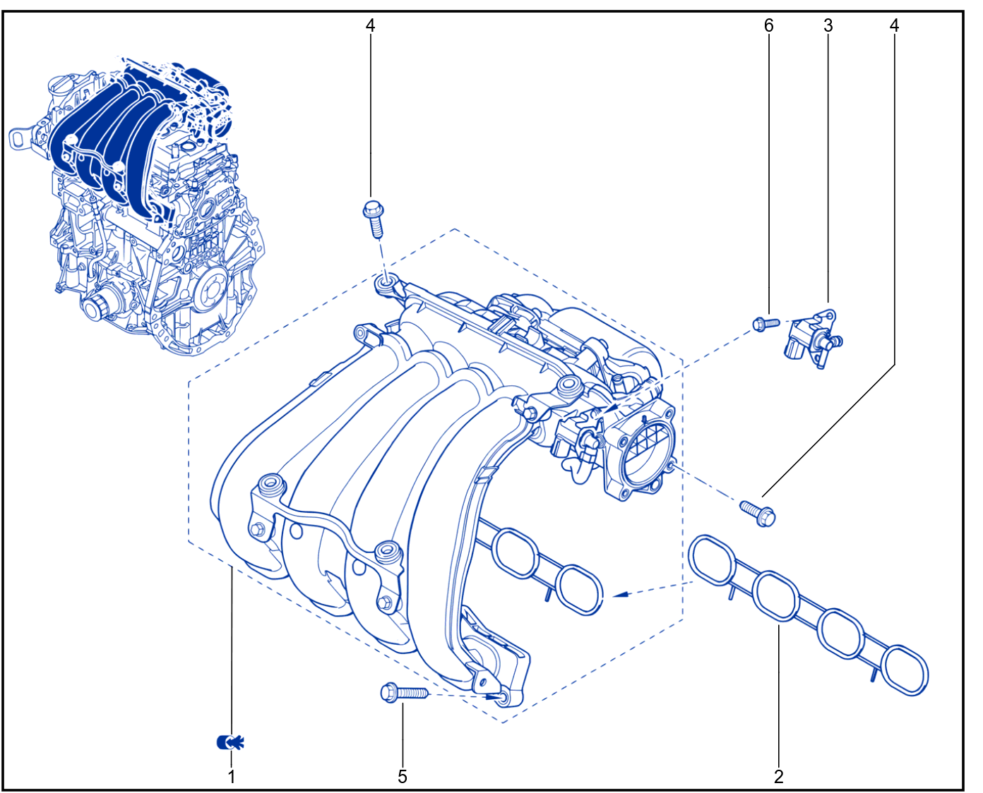 Inlet Manifold - 01028096