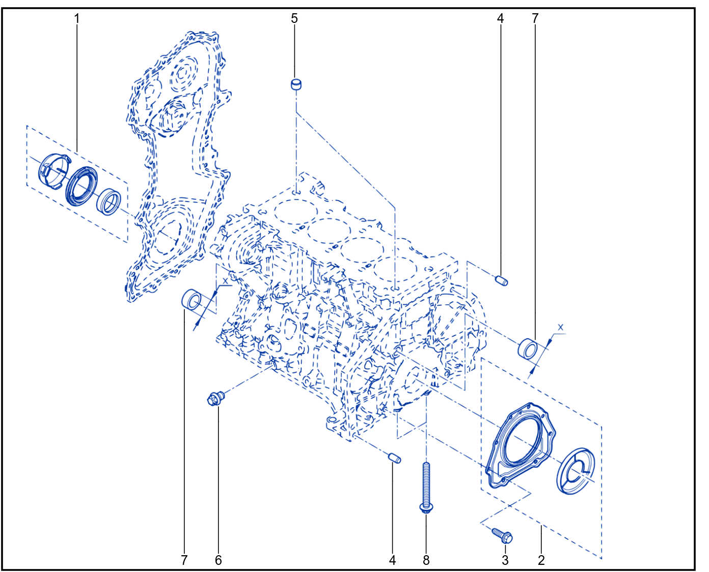 Cylinder Block - 01028118