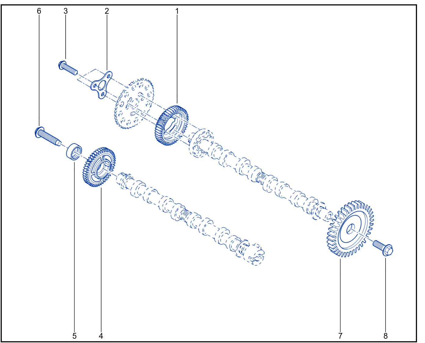 Timing - Camshaft - Valve - 01028144