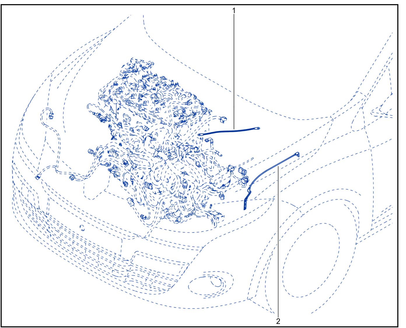 Wiring - Engine Components - 01028521