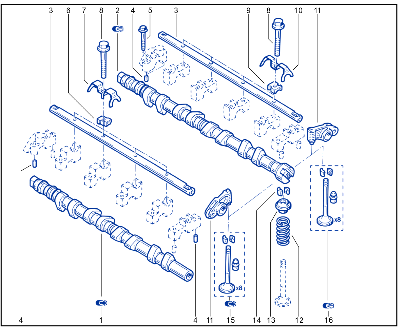 Timing - Camshaft - Valve - 01028647