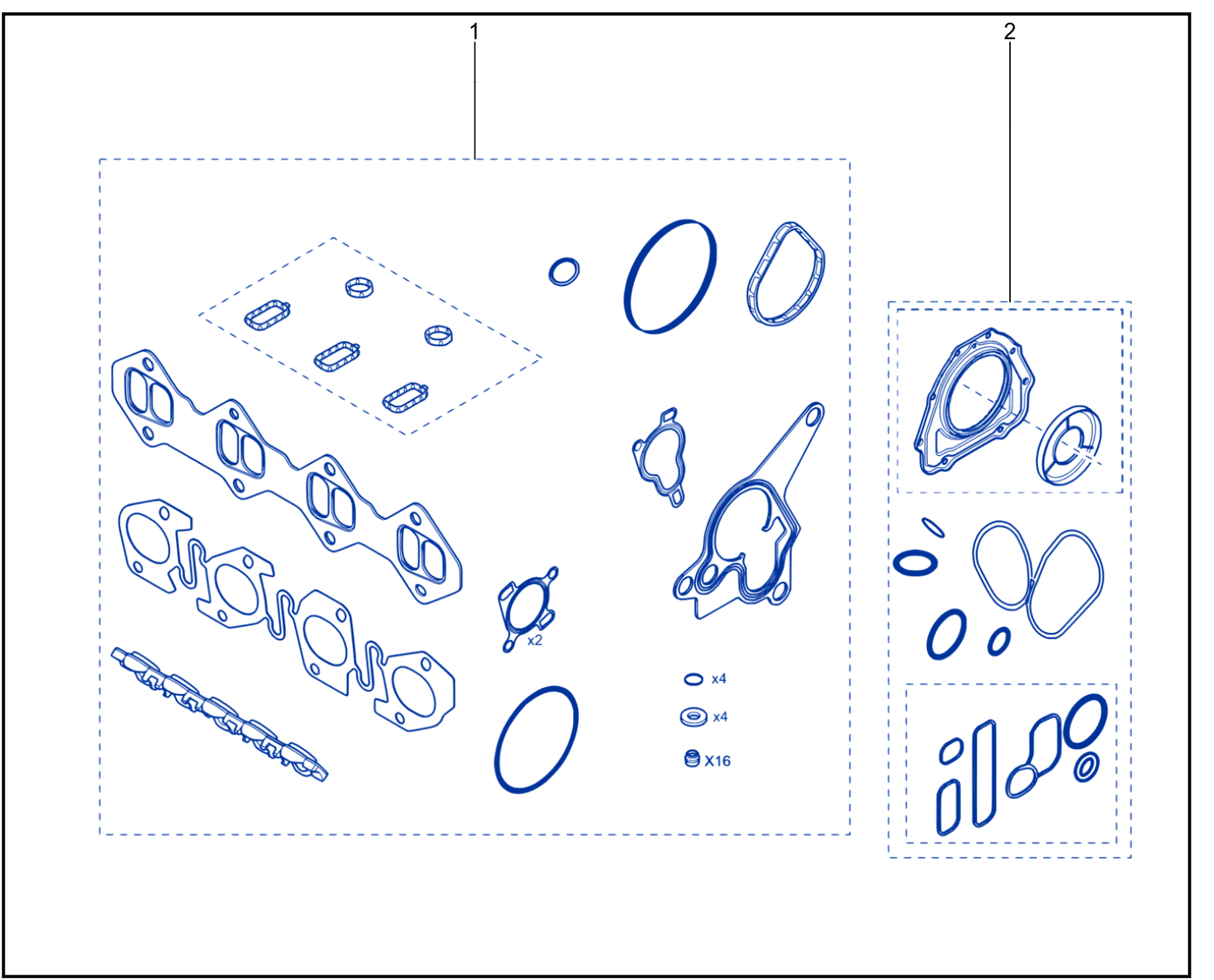 Engine Seals - 01028716