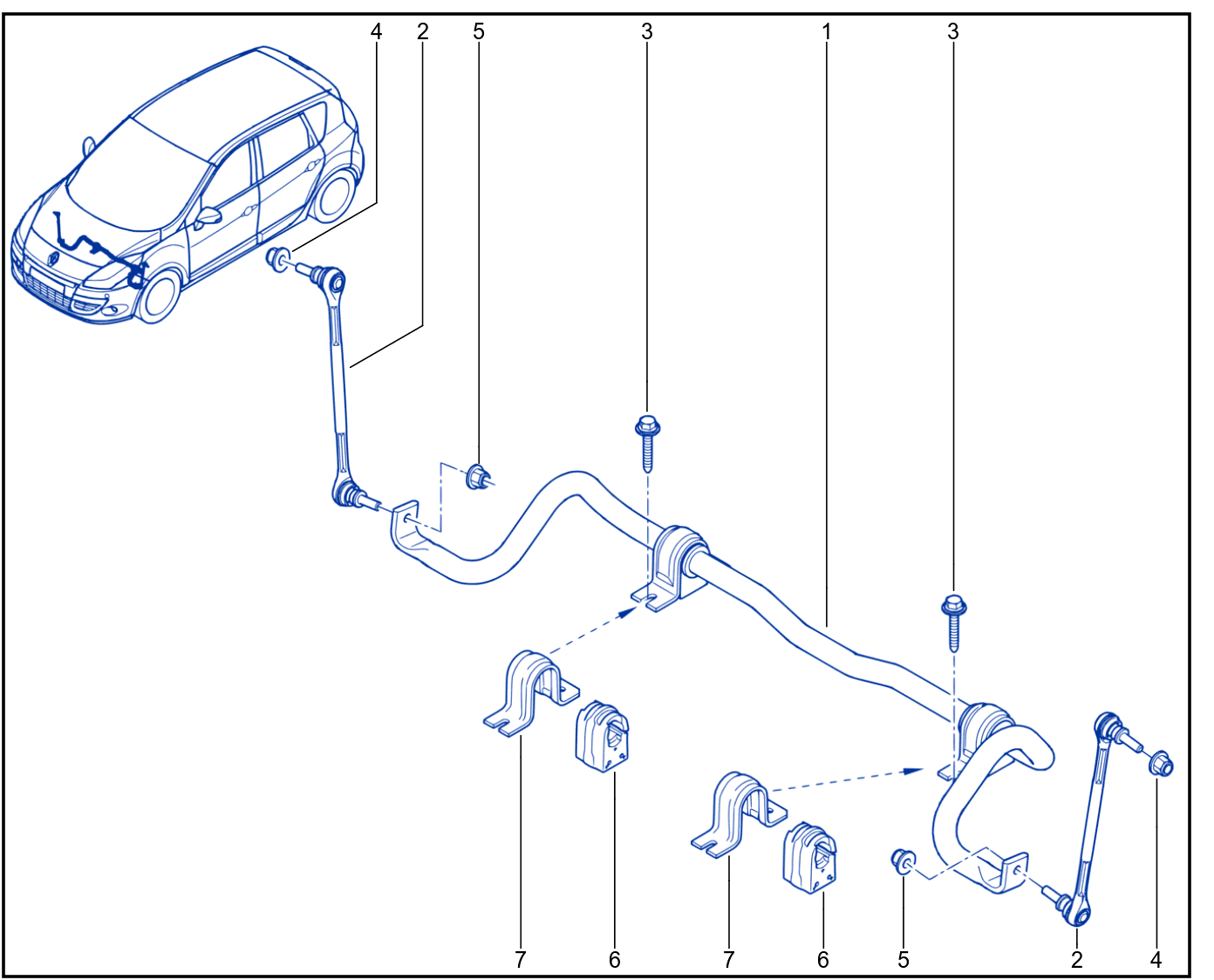 Front Anti-Roll Bar - 01029359