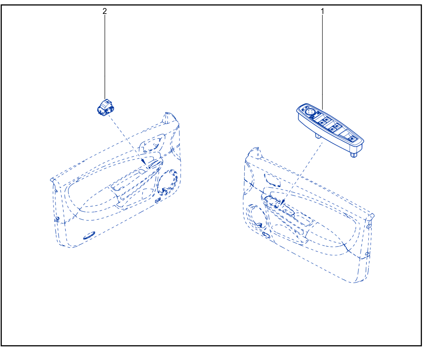 Control On Side Opening Elements - 01029624