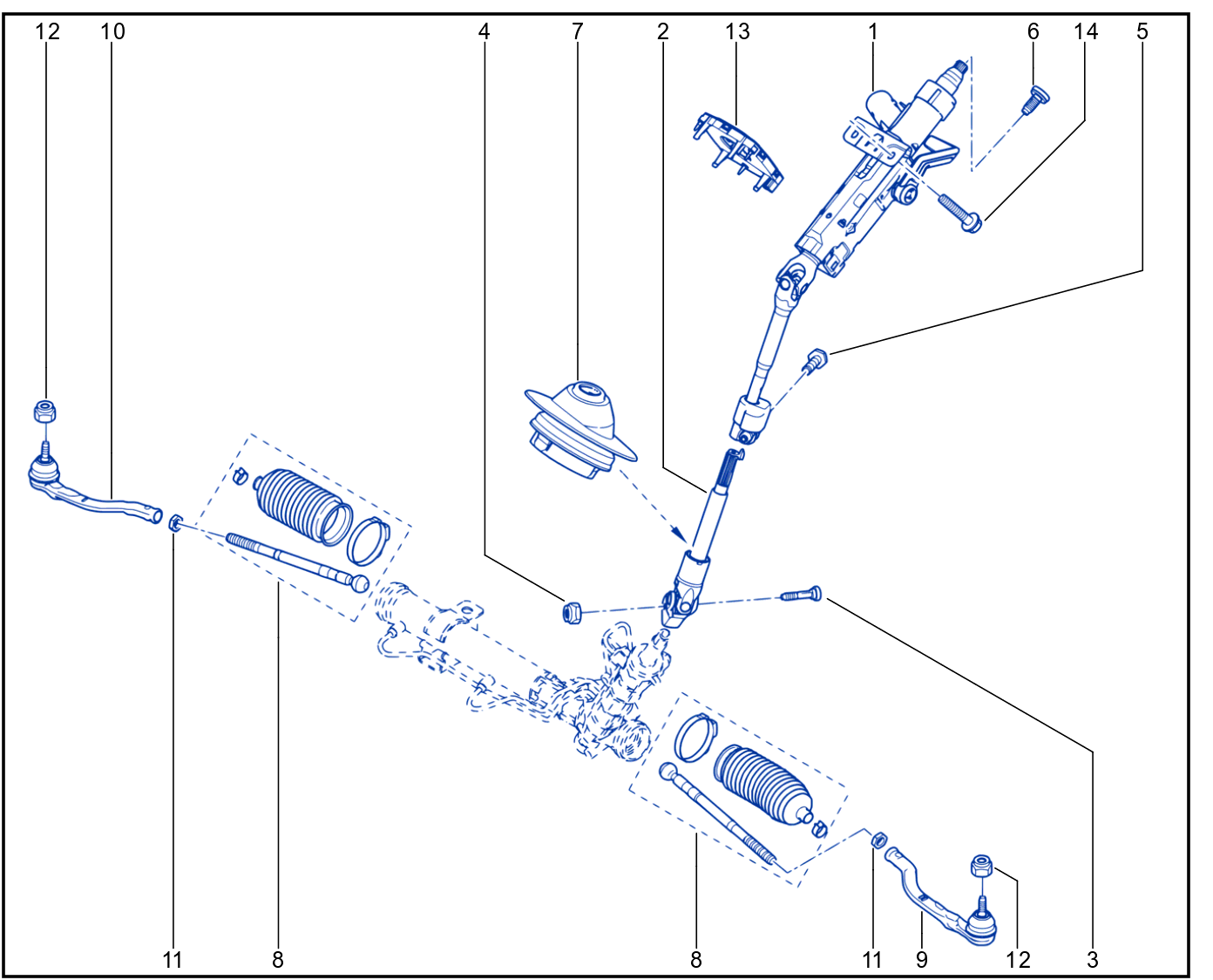 Steering Column - 01029643