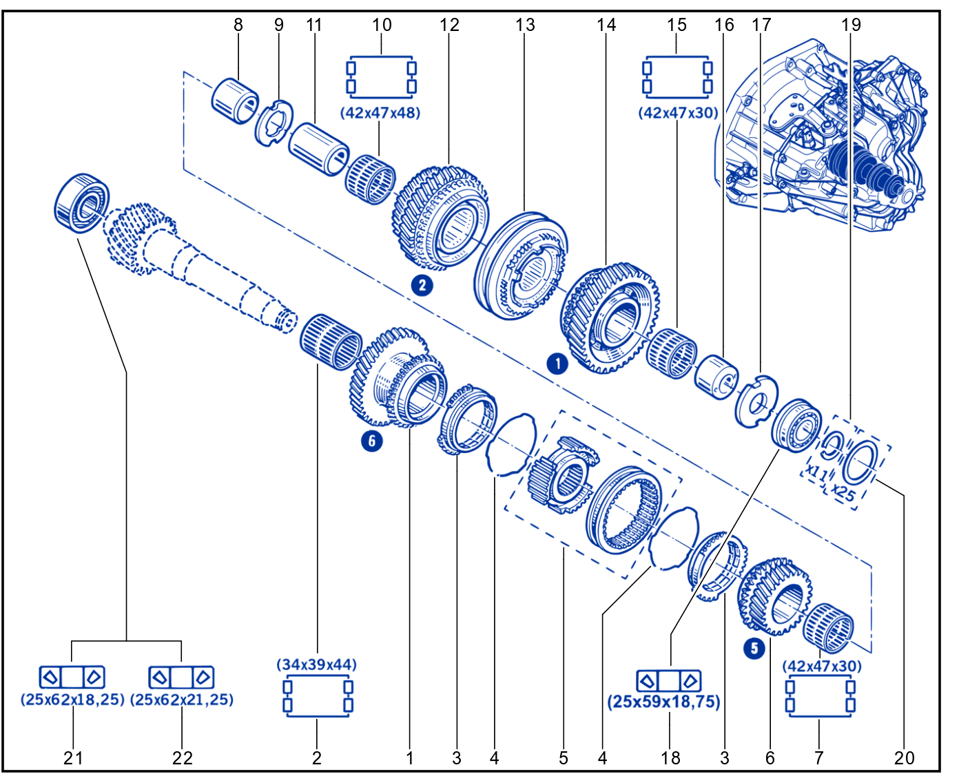 Shaft - 01029890