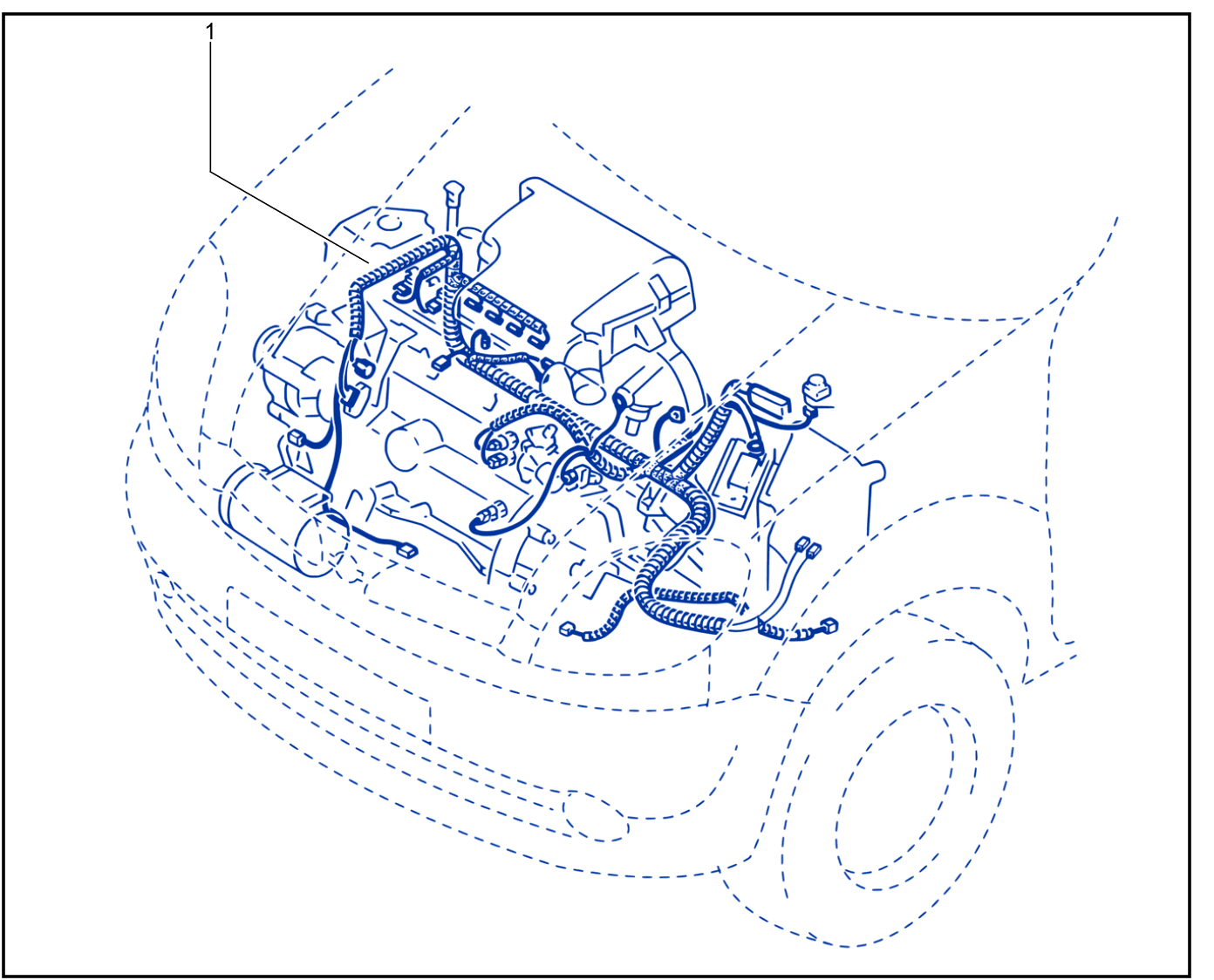 Wiring - Engine Components - 01029944