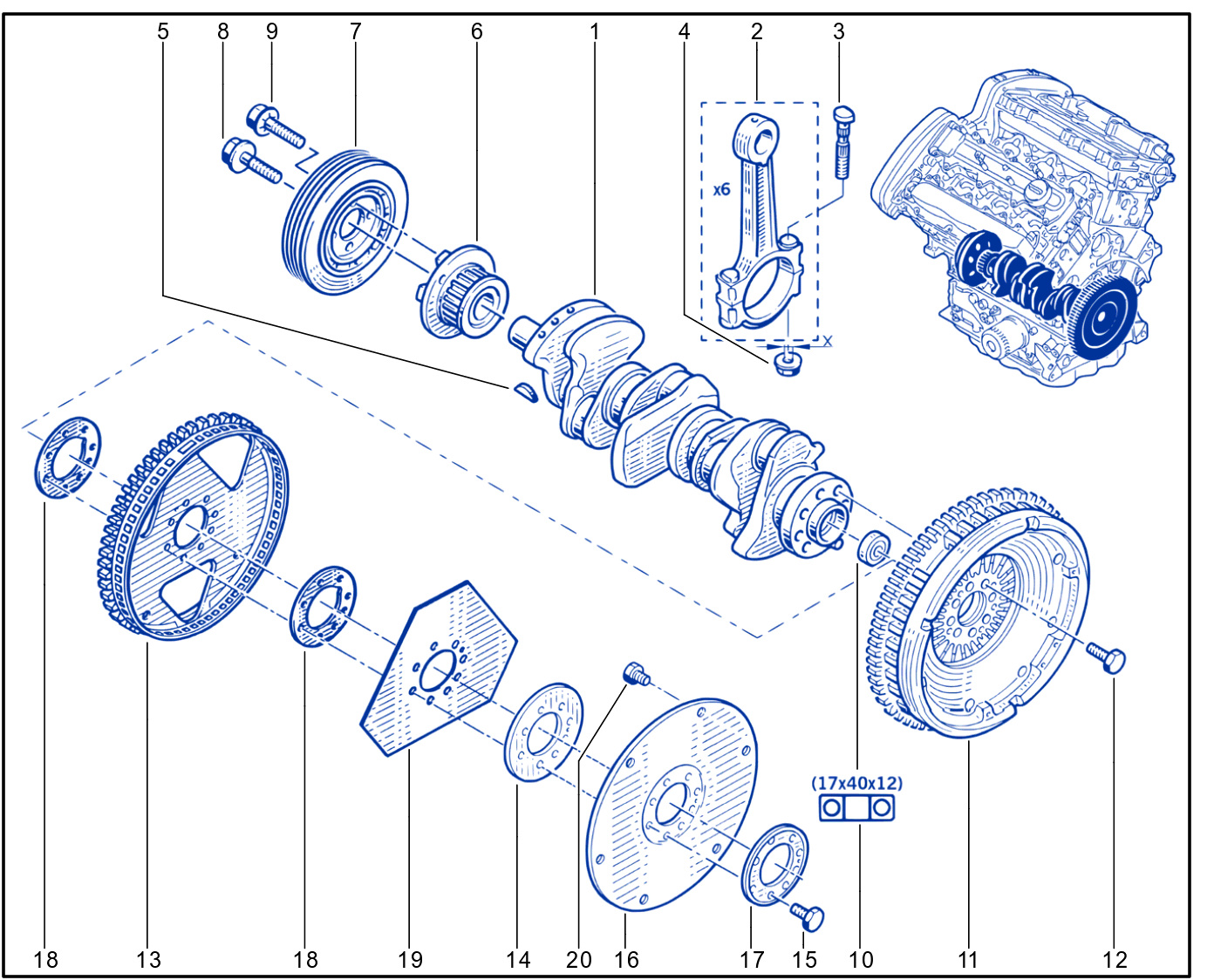 Rotating Parts - 01029958