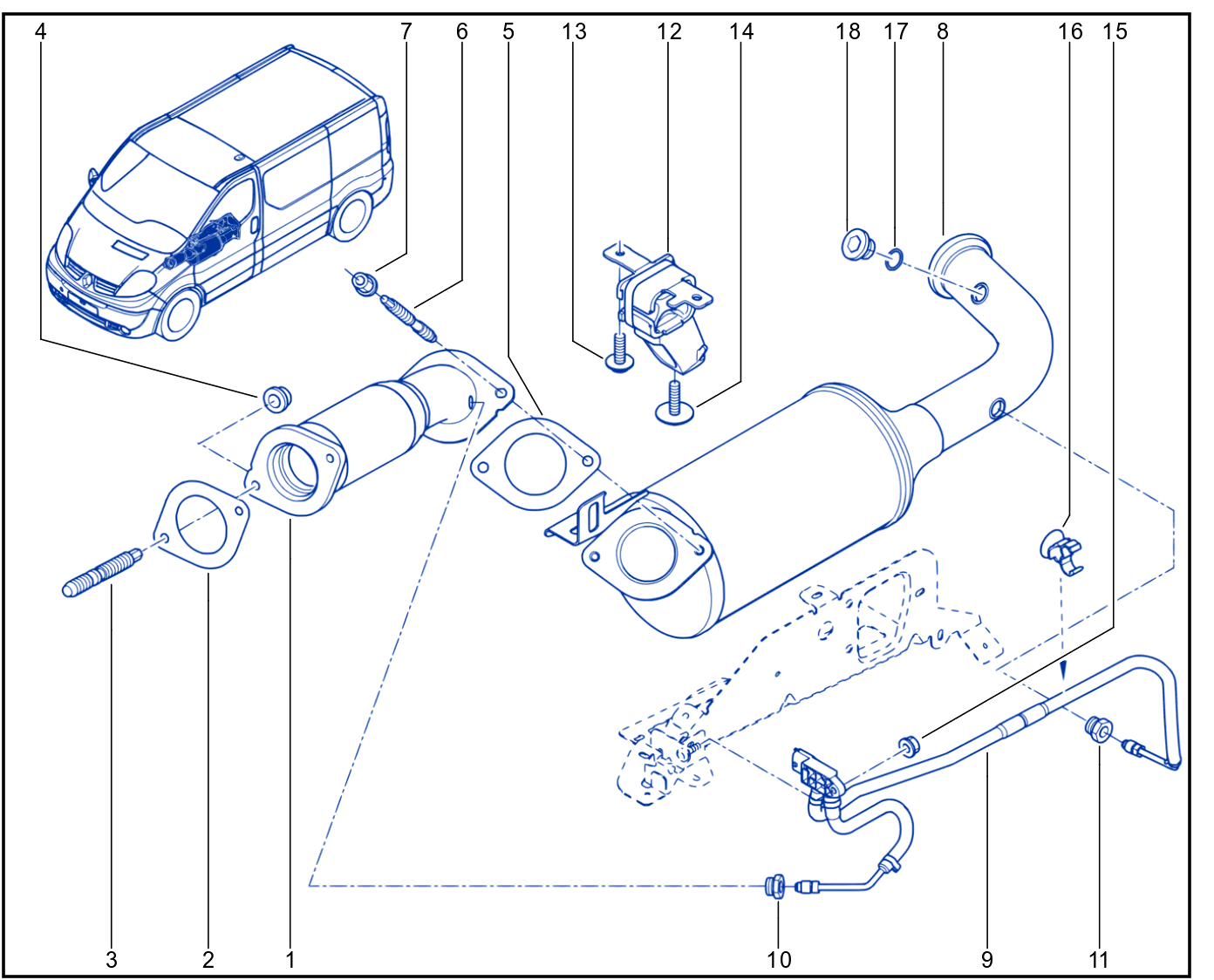 Exhaust Pipe - 01030001