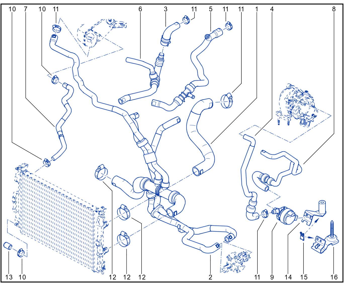 Coolant Circuit - 01030144