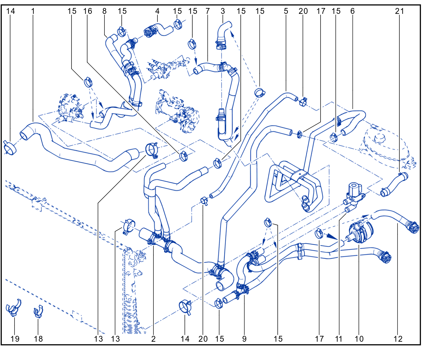Coolant Circuit - 01030355