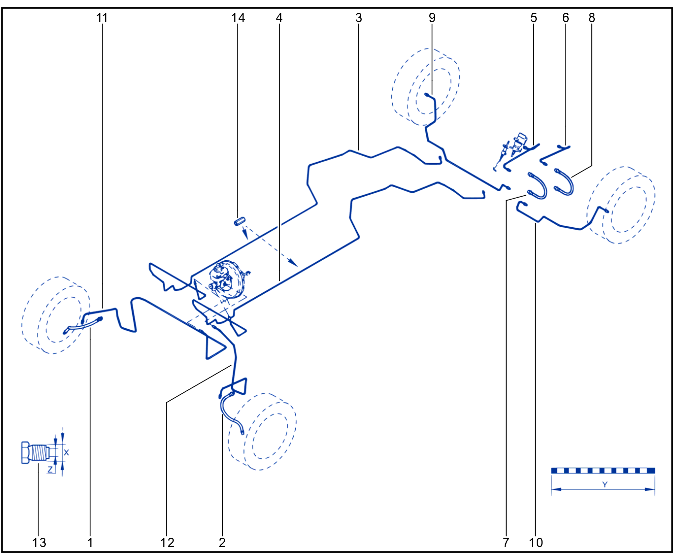 Brake Circuit - 01030369