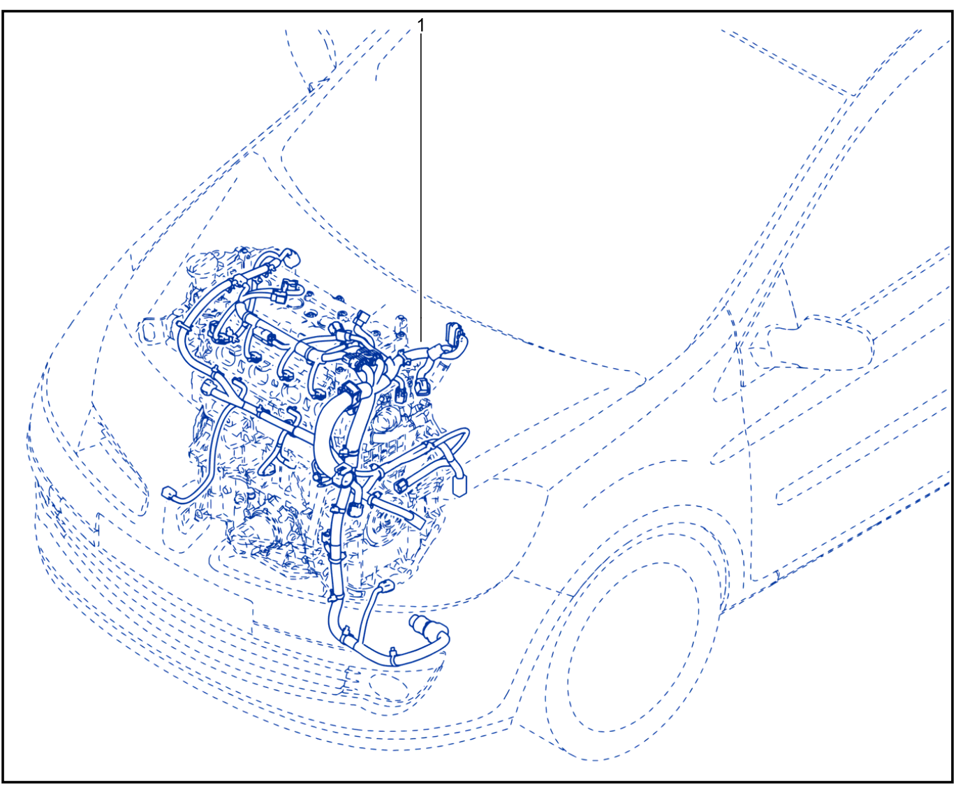 Wiring - Engine Components - 01030499