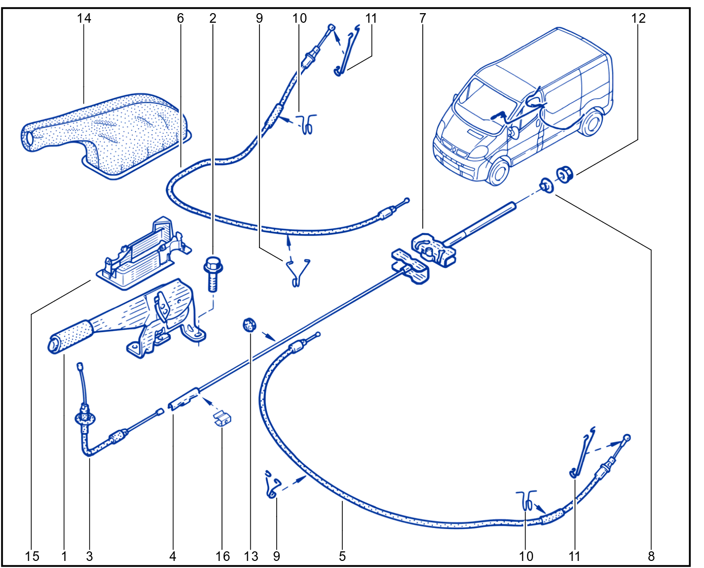 Parking Brake - 01030749