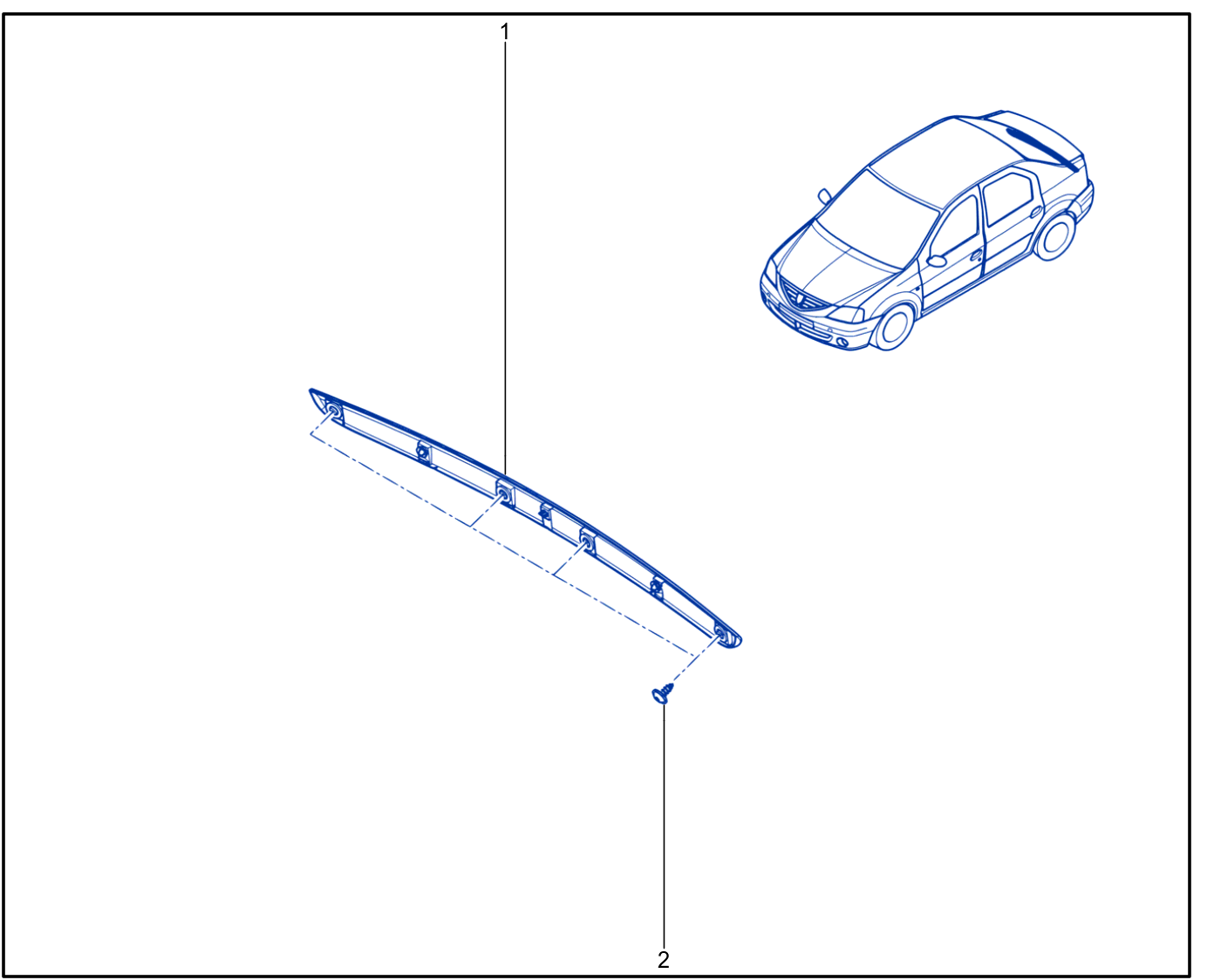 Protection Strip - Trim - 01030827