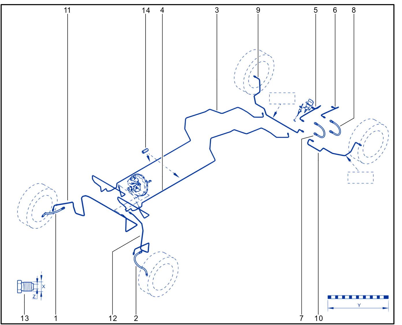 Brake Circuit - 01030842