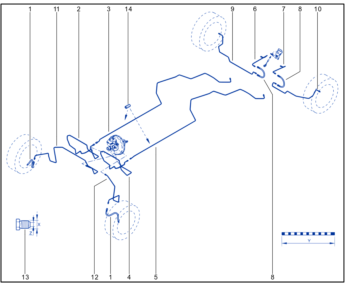 Brake Circuit - 01030843