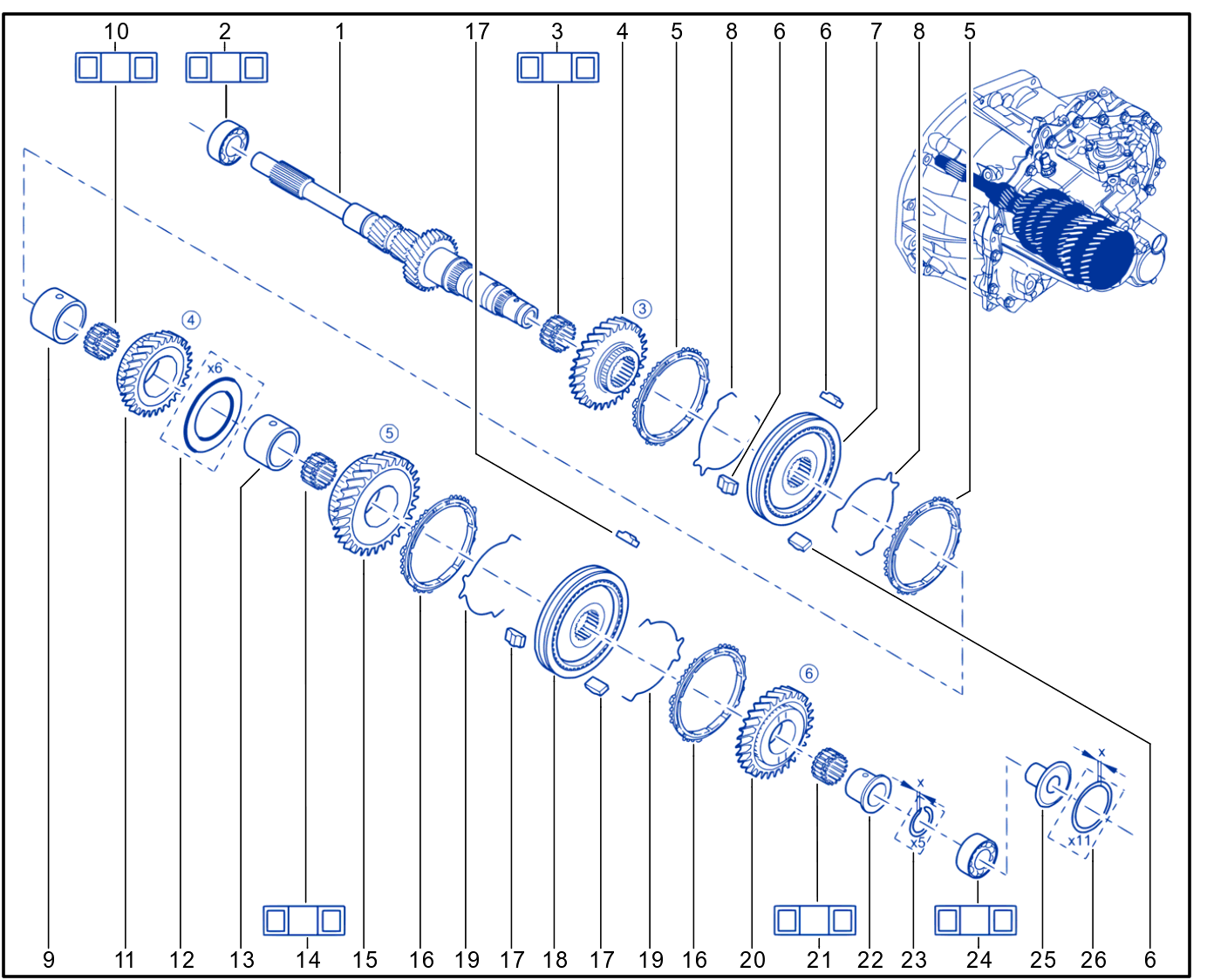Shaft - 01030844
