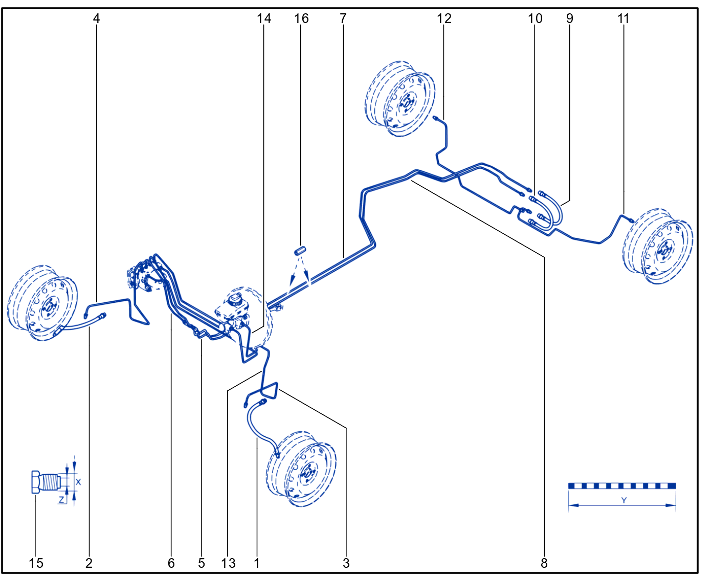 Brake Circuit - 01030846