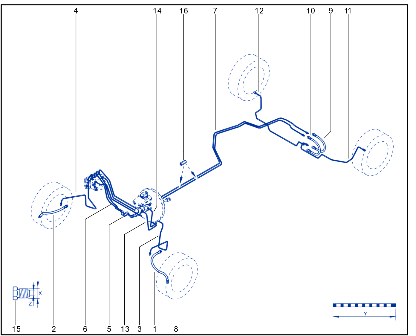 Brake Circuit - 01030847