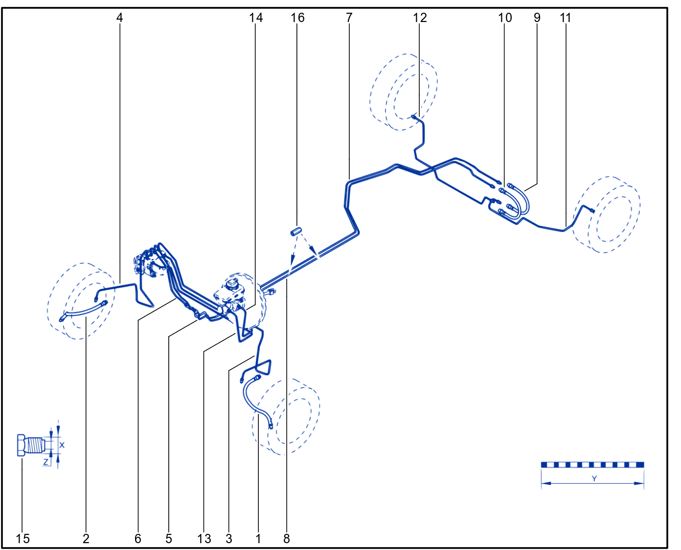 Brake Circuit - 01030848