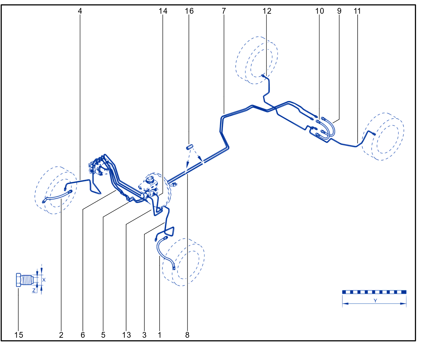 Brake Circuit - 01030849