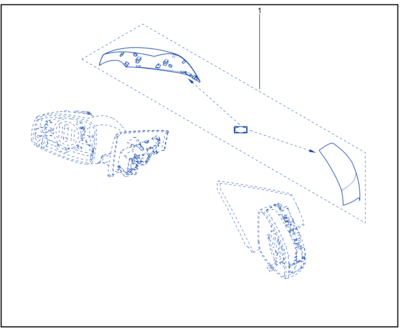 Rear View Mirror Casing - 01030925