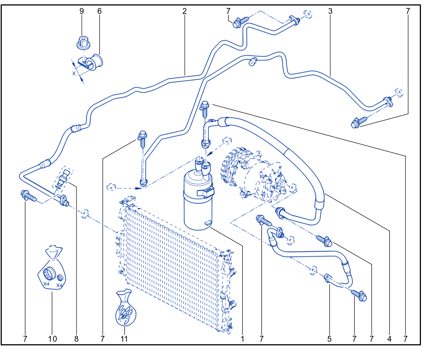 Main Air Conditioning Circuit - 01030976