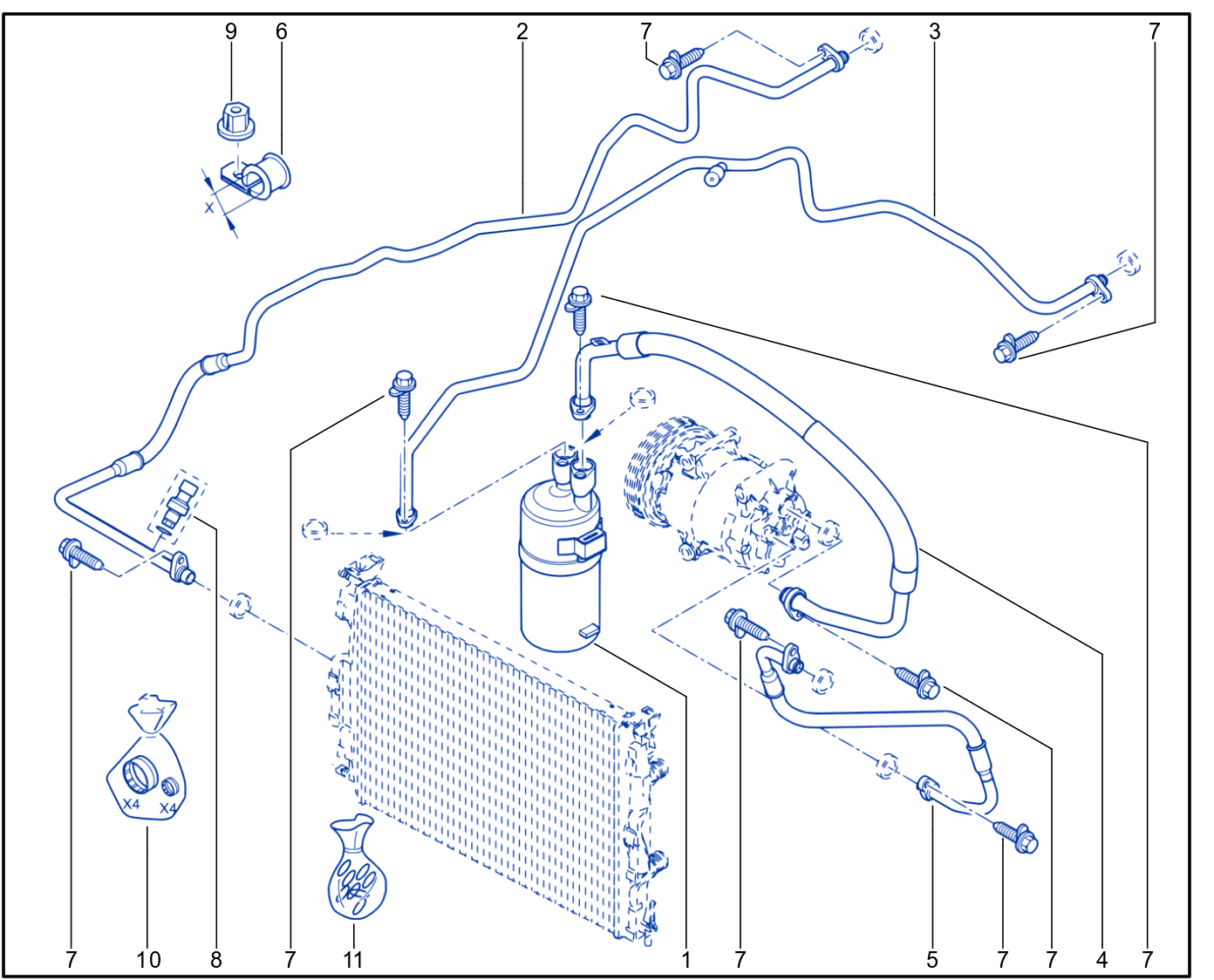 Main Air Conditioning Circuit - 01030977