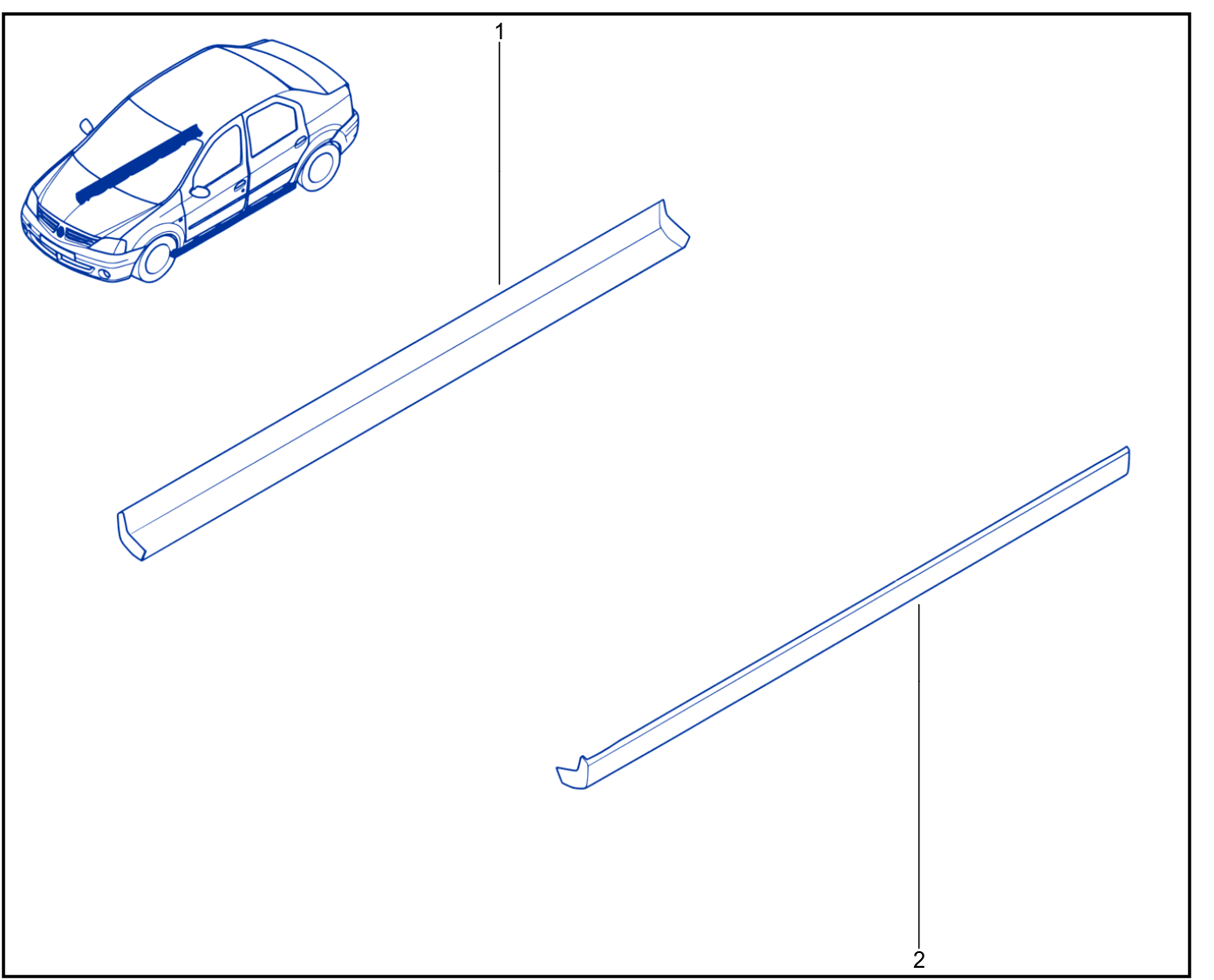Aerodynamic Component - Side Step - 01031086