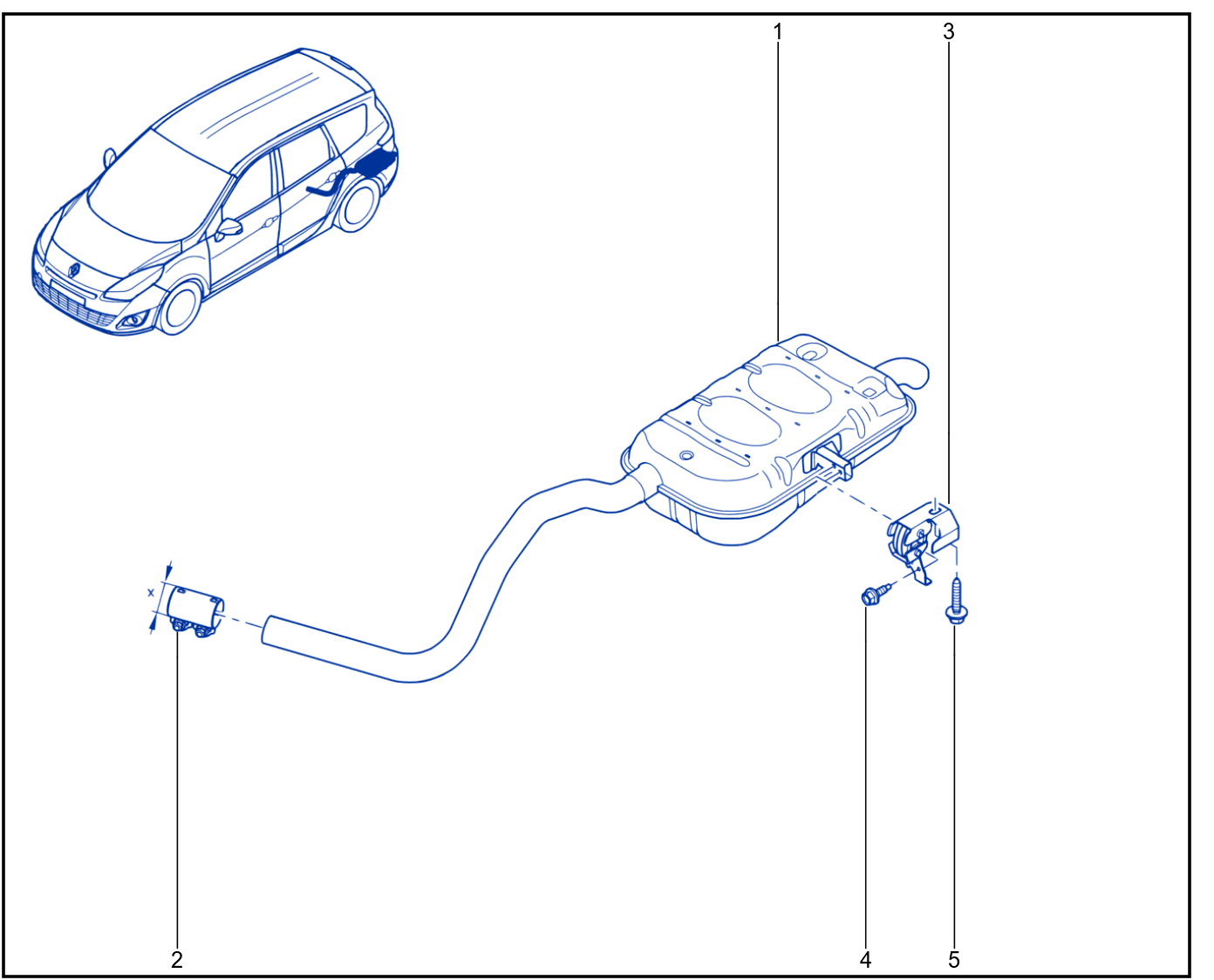 Exhaust Pipe - 01031157