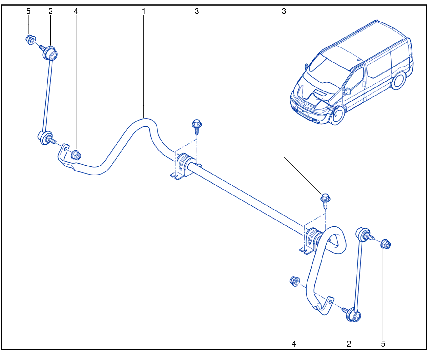 Front Anti-Roll Bar - 01031173