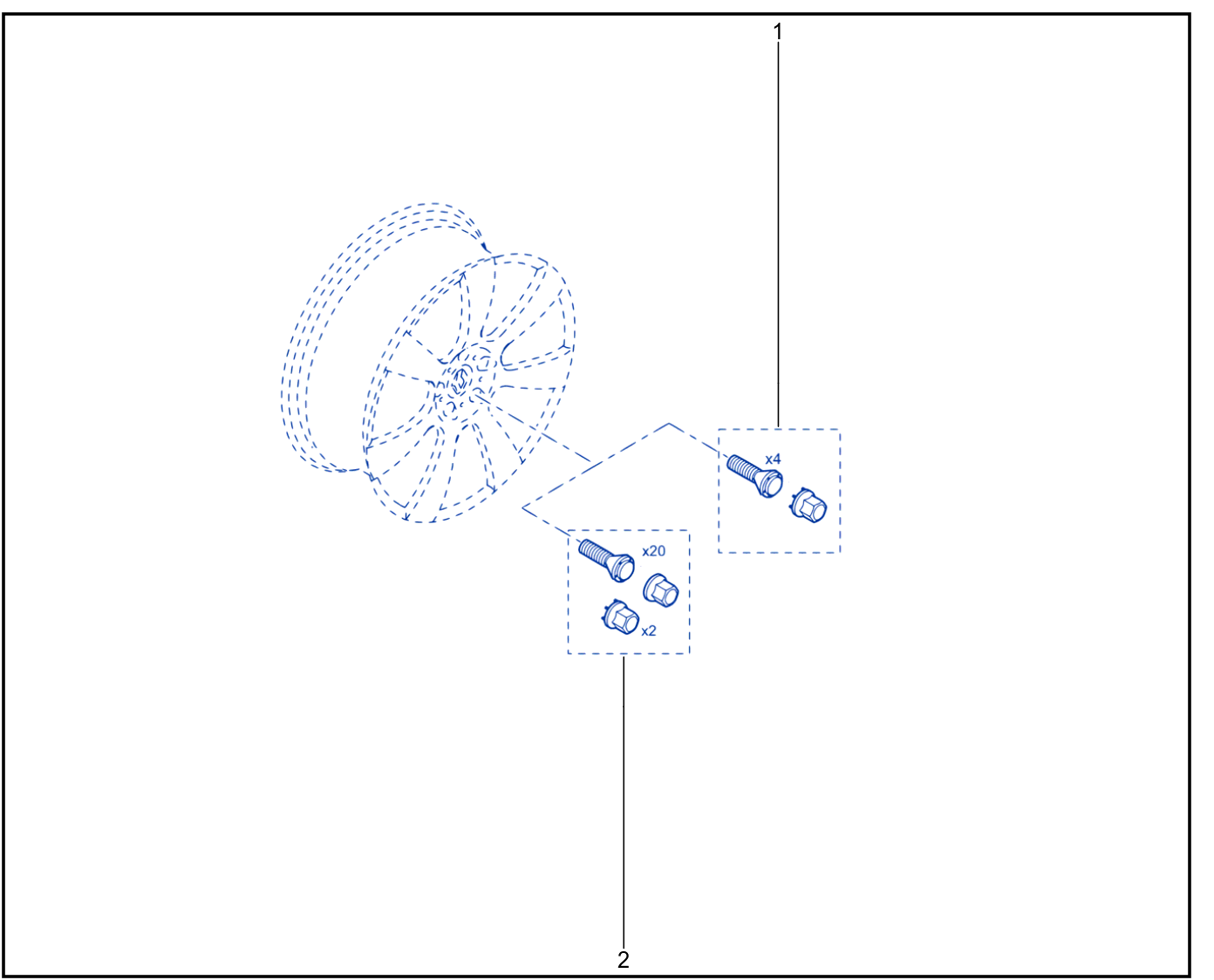 Wheel Nut - 01031216