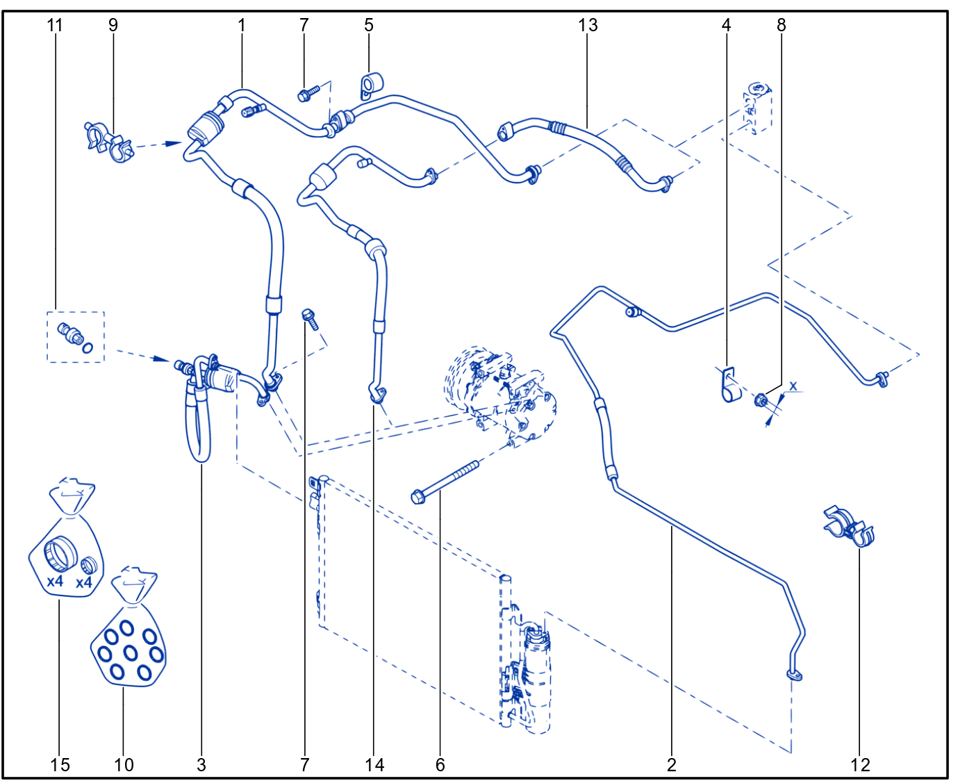 Main Air Conditioning Circuit - 01031223
