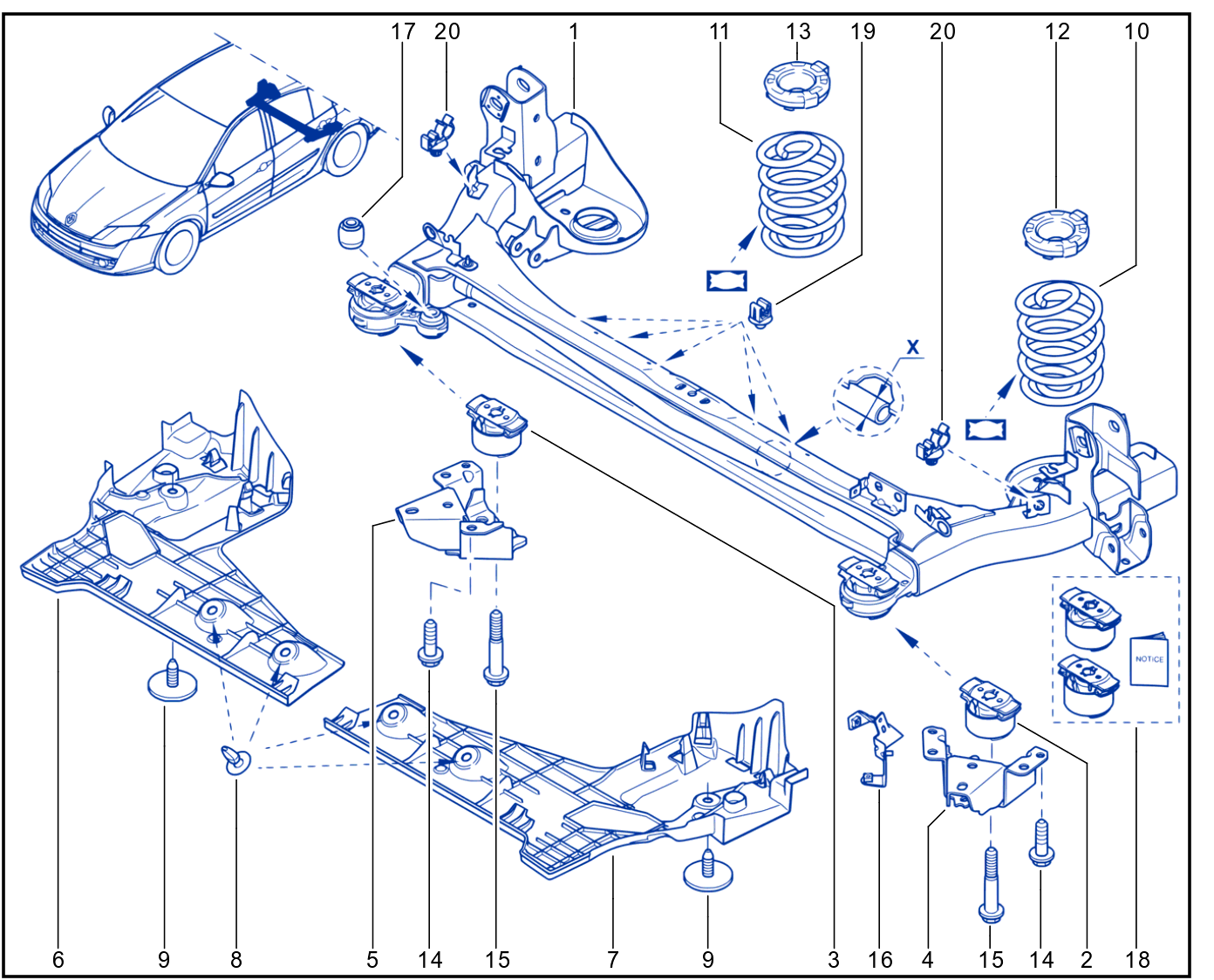 Rear Axle Component - 01031262