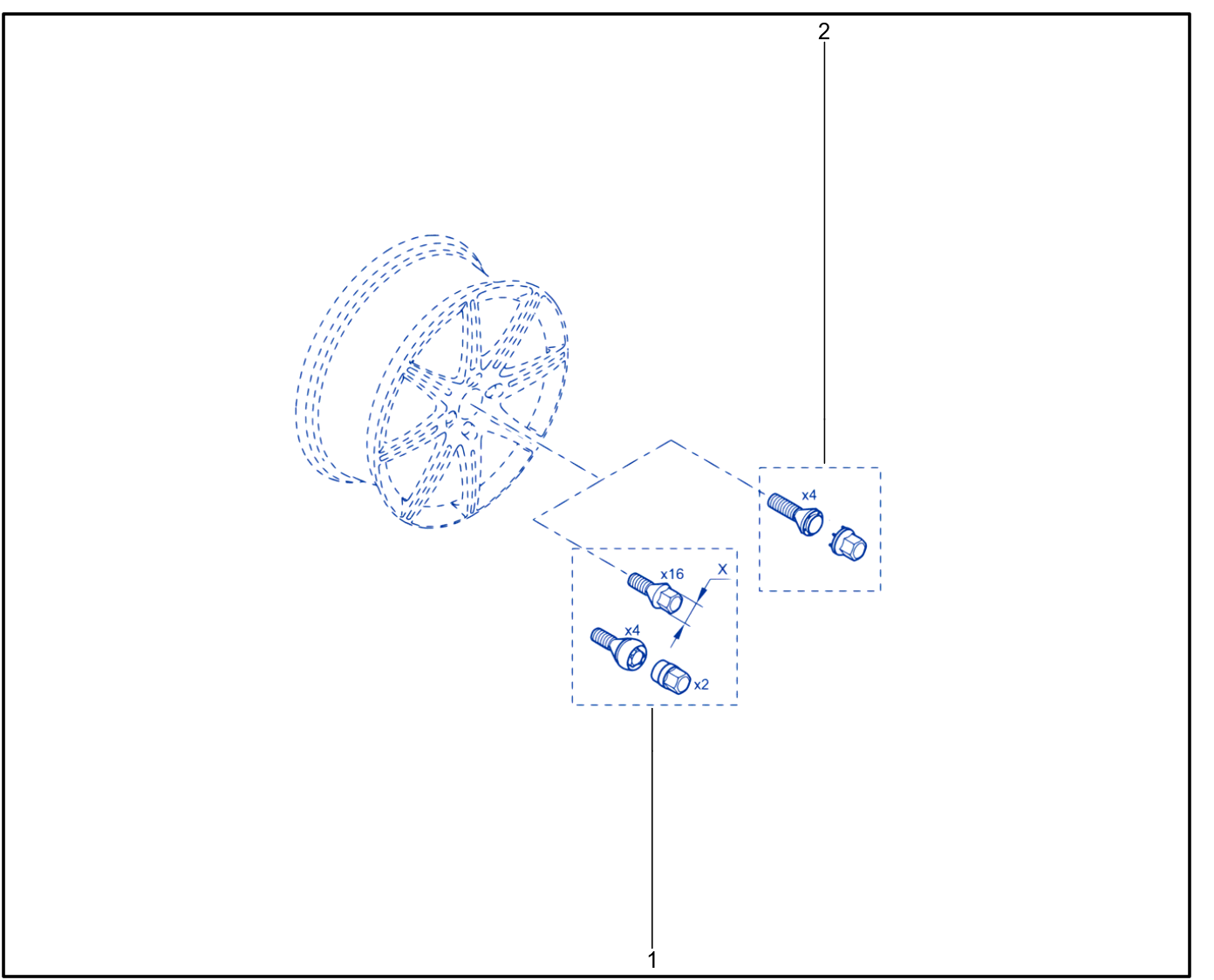 Wheel Nut - 01031286