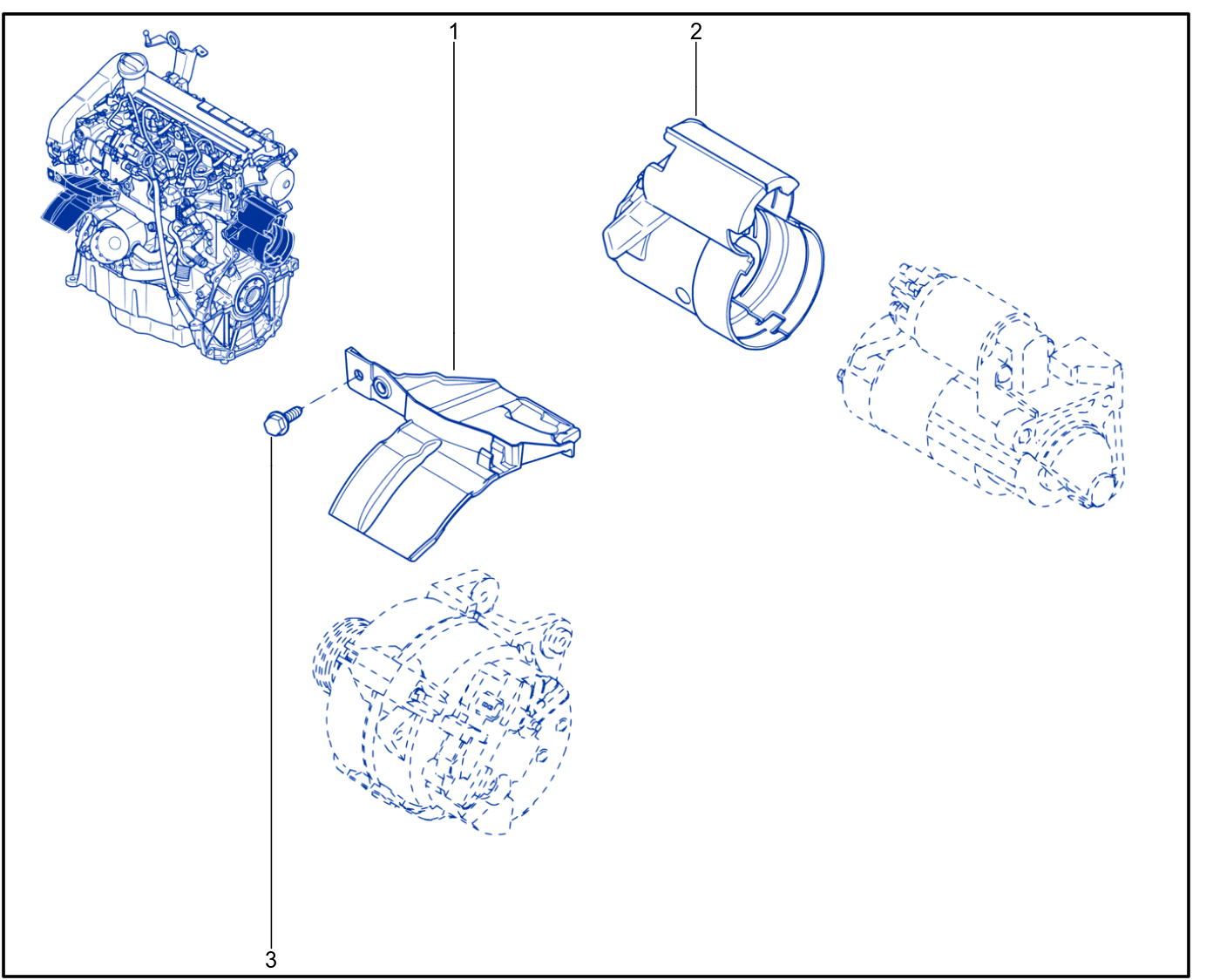 Starter Motor - 01031530