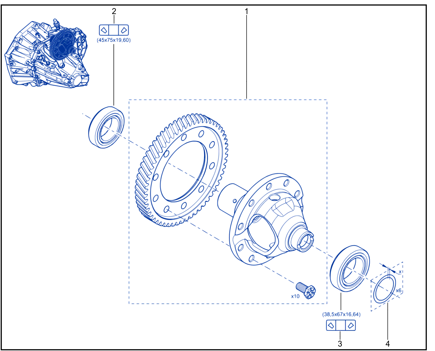 Differential - 01031743