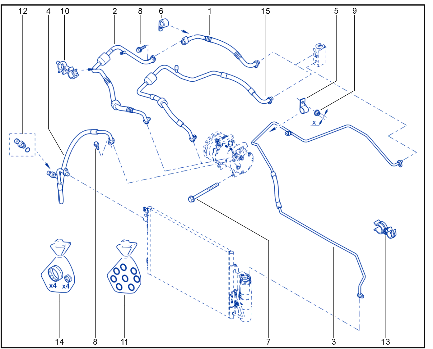 Main Air Conditioning Circuit - 01031987