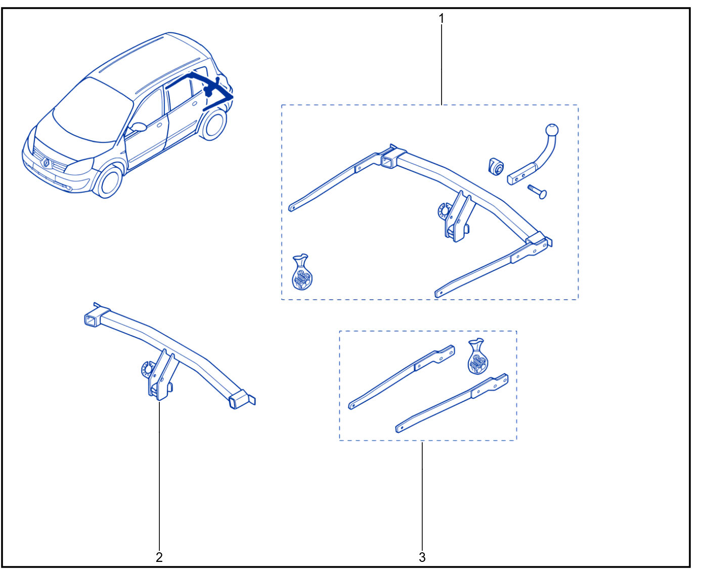 Towbar - 01032288