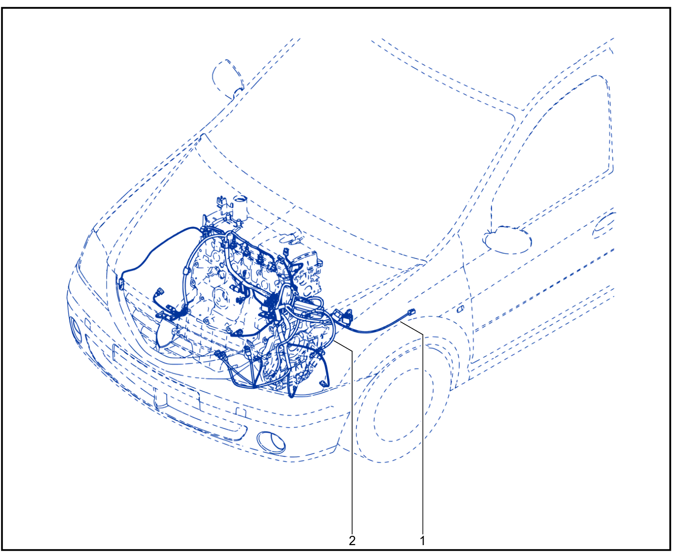 Wiring - Engine Components - 01032416