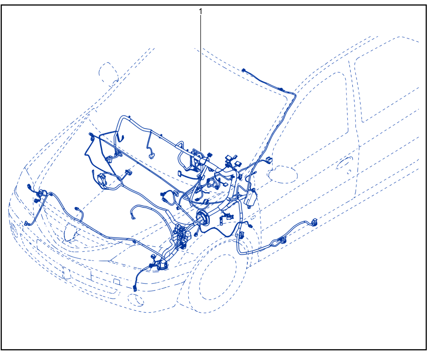 Wiring - Passenger Compartment Components - 01032596