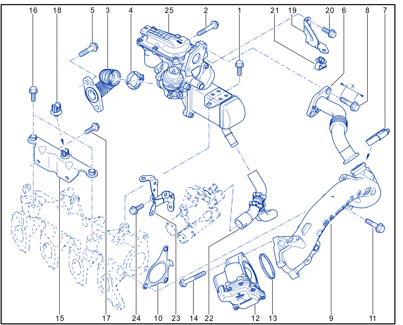 Exhaust Gas Recirculation - 01032683