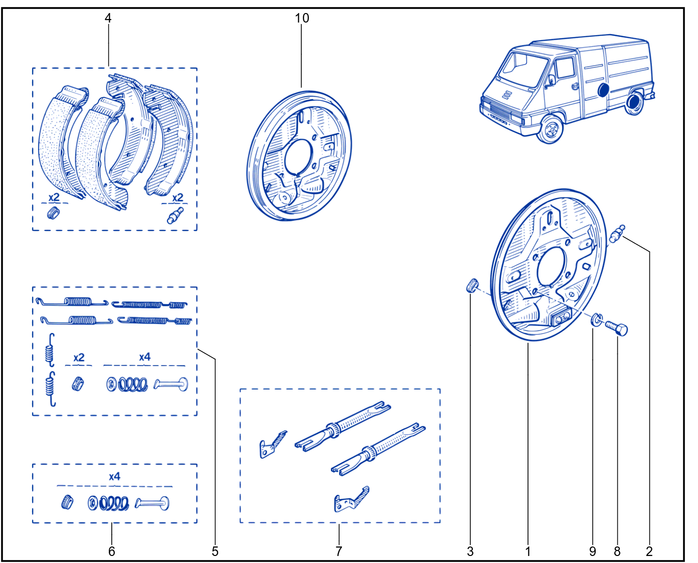 Rear Brake - 01032885