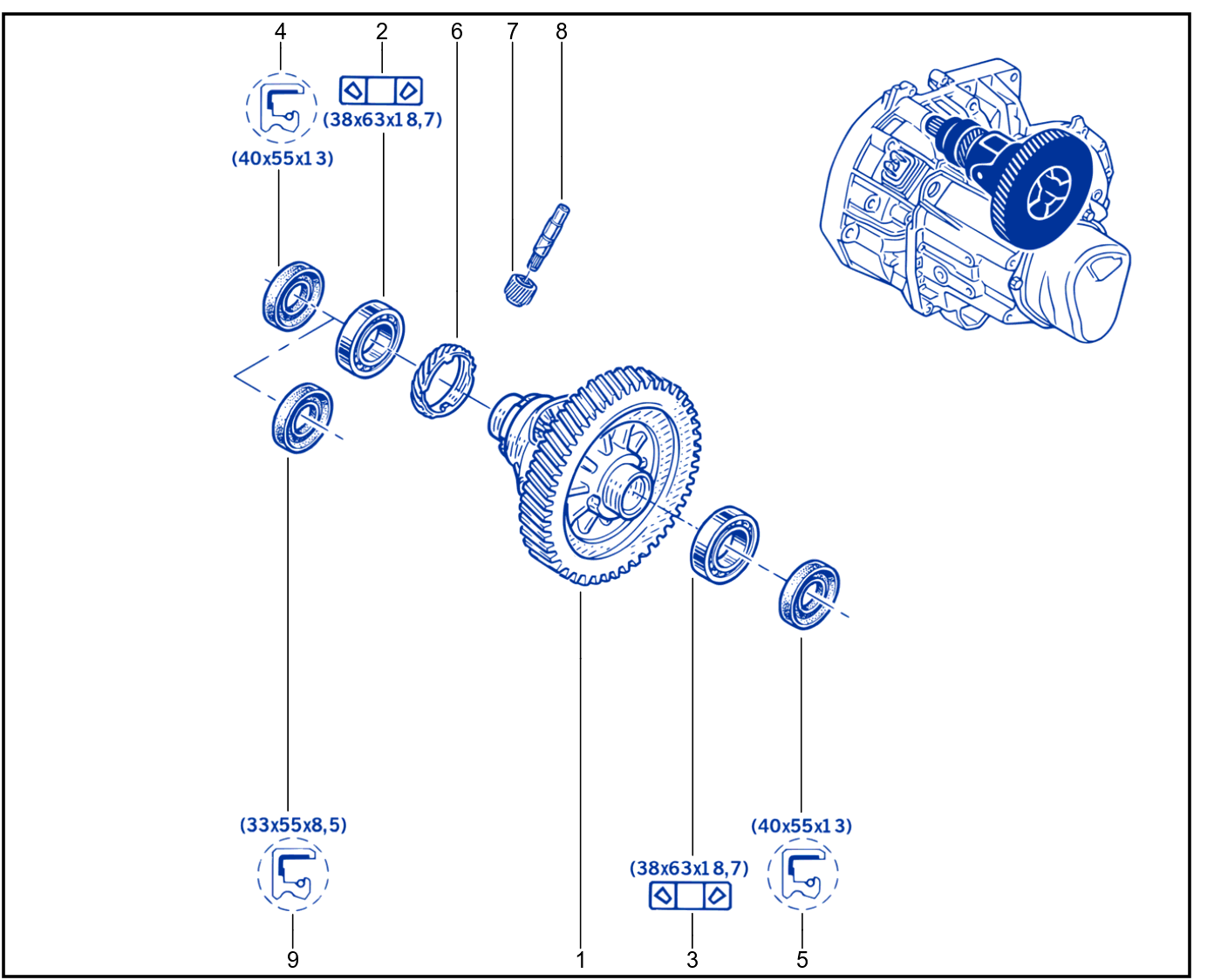 Differential - 01033005