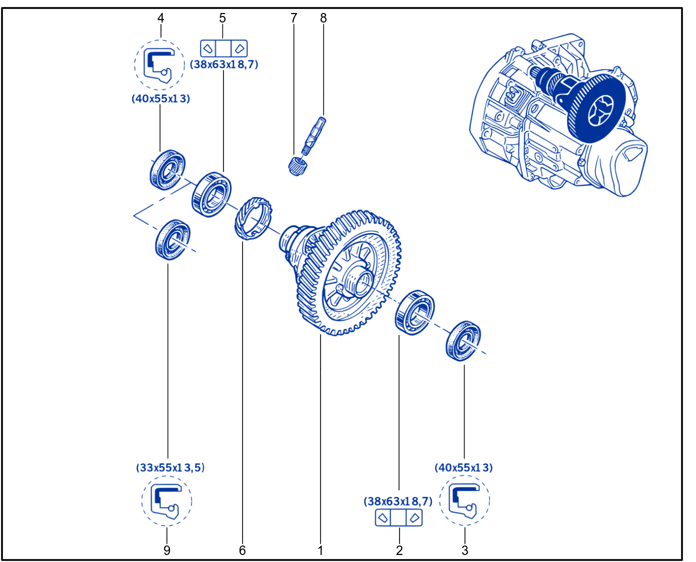 Differential - 01033007