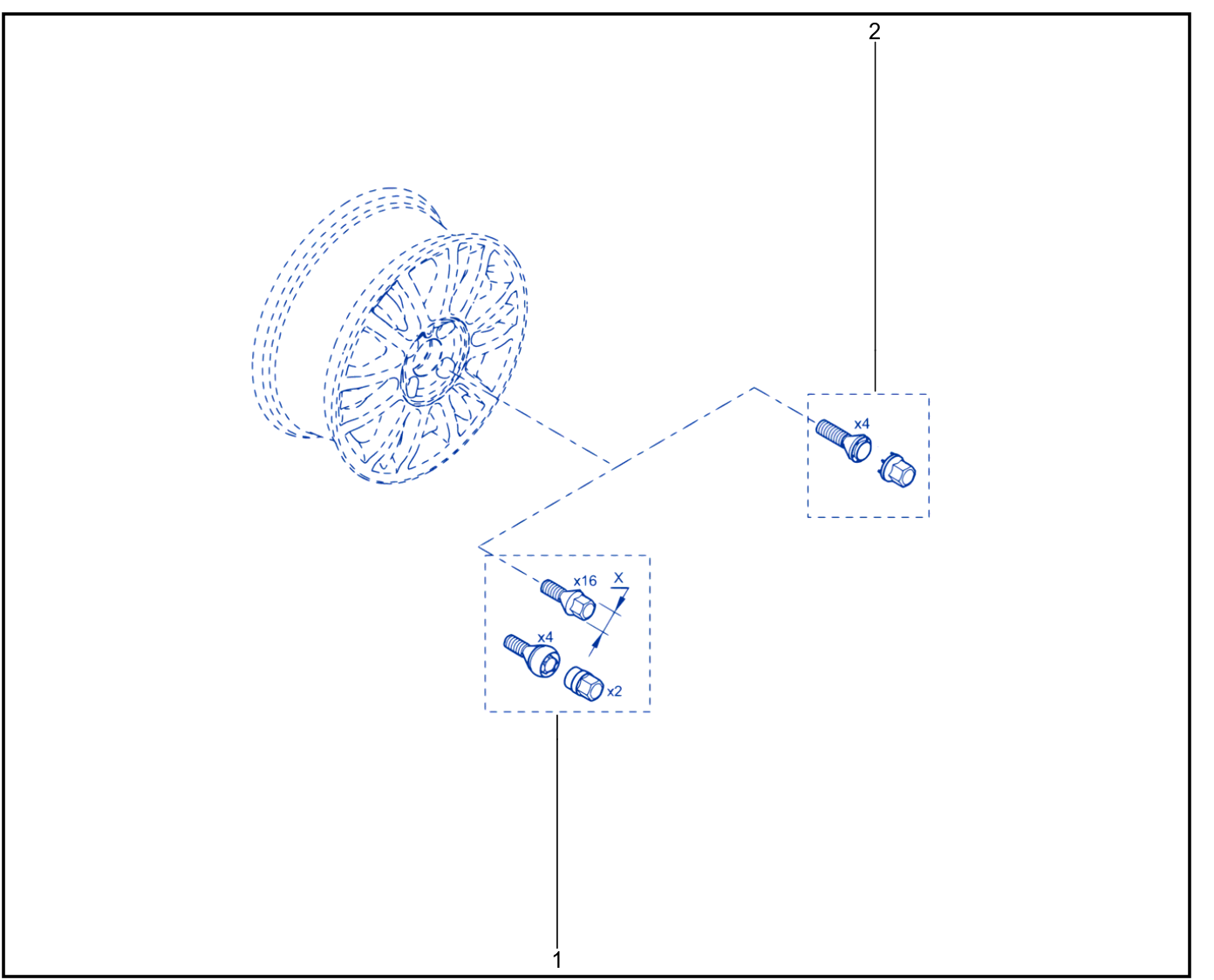 Wheel Nut - 01033141