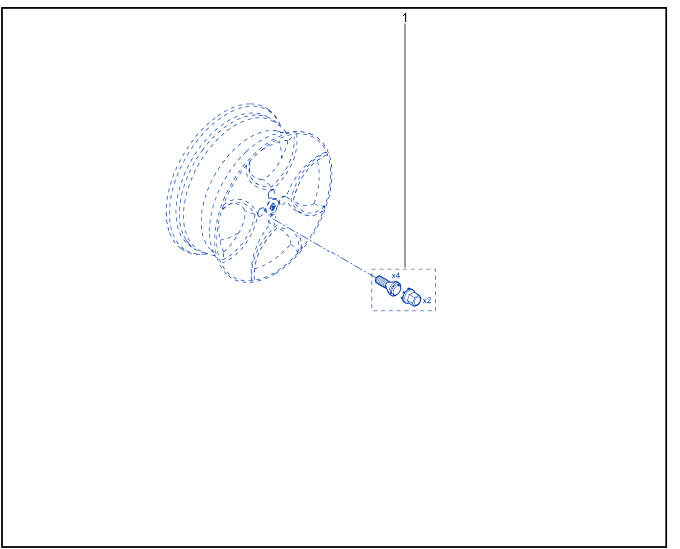 Wheel Nut - 01033190