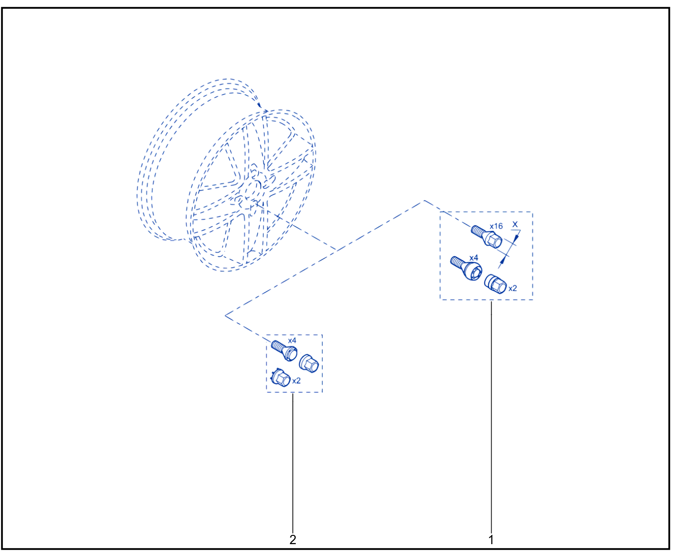 Wheel Nut - 01033260